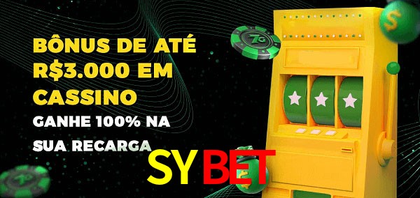 SYBET melhor bônus de depósito