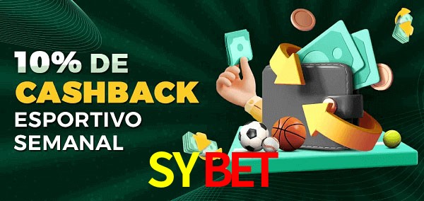 10% de bônus de cashback na SYBET